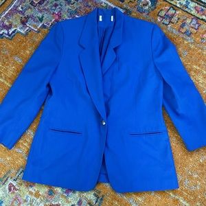 Vintage Blue Blazer - no tags available